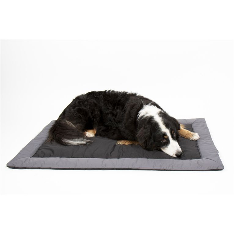 coperta outdoor per cani abby 100x65 cm nero/grigio