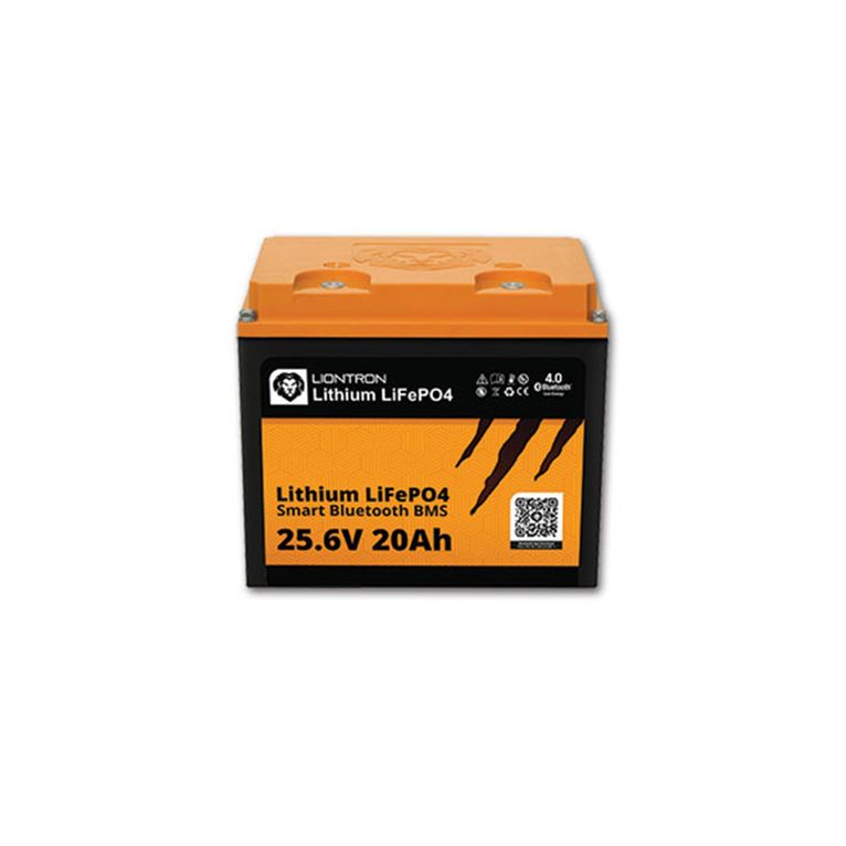 batteria liontron con bms • 25,6 v / 20 a