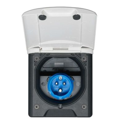PRESA ESTERNA CHIUSURA MAGNETICA BIANCA - Fawo