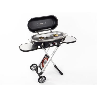 Grill Trolley Camp4 30 mbar piezo 2 piastre