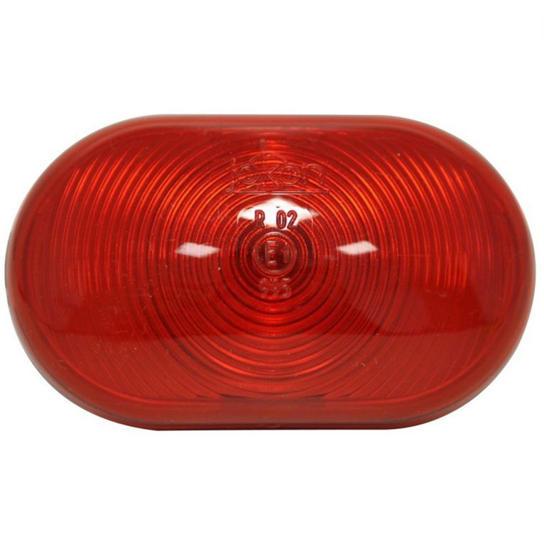 luce posizione retro rosso 12v - 75