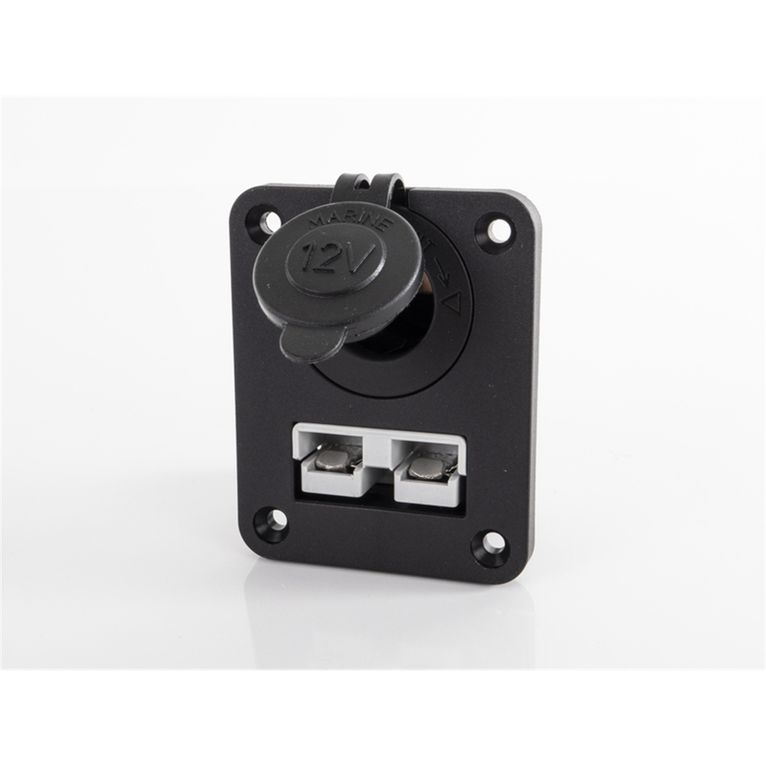 piastra di montaggio con anderson e presa 12v - carbest
