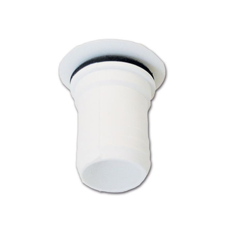 piletta dritta con portagomma - ø 32 mm