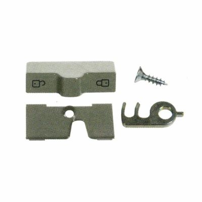 BLOCCA PORTA COMPLETO GRIGIO