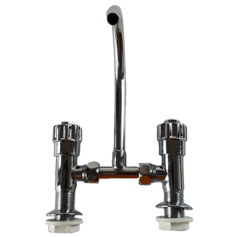 rubinetto miscelatore cromato