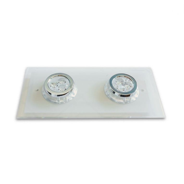 plafoniera base acril.330x160mm led