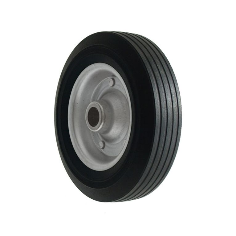 ruota 200x50 gomma piena, acciaio - carbest