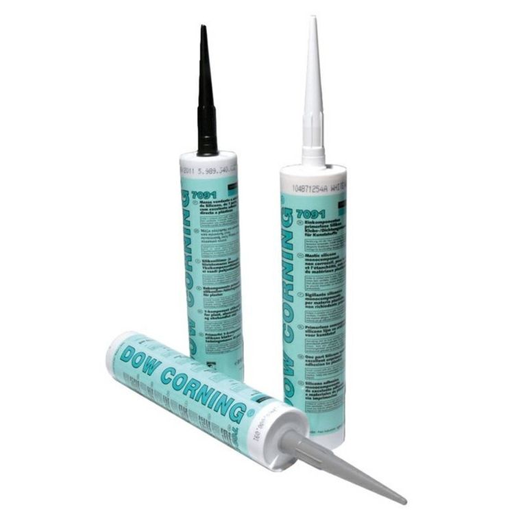 dow corning 7091 bianco cartuccia 310 ml.