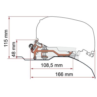 KIT DUCATO LP(H2/L4) >06(F80) - Fiamma
