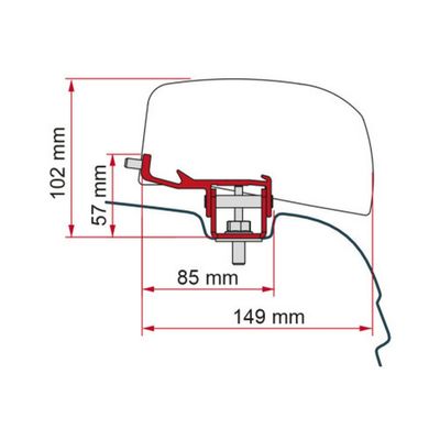 KIT NV350 TOTAL BLACK (F40) - RHD - Fiamma