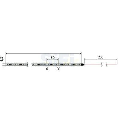 STRIP GS 2835 60LED/m 12V 3000°K IP65 - Ofolux