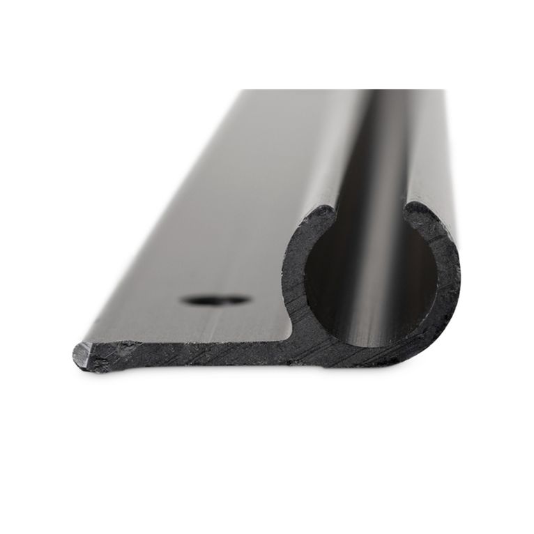 guida keder 90° nera 1 m per keder 9 mm in alluminio