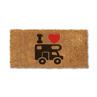 Zerbino I Love Camper In Cocco - 25 X 50 Cm