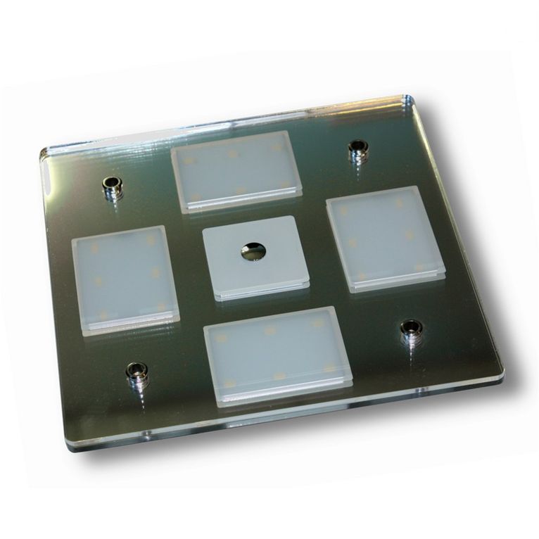 plafoniera quadrate led 12w 4000k i