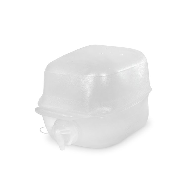 tanica pieghevole 10 l trasparente 23x21x36 cm - camp4