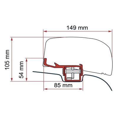 KIT VWT5/T6 - DEEP BLACK - Fiamma