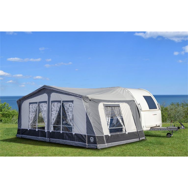 veranda caravan palermo misura 9 acciaio 851-875 cm