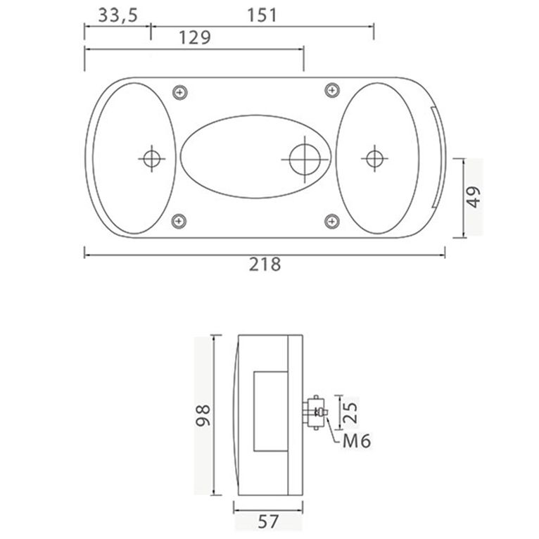 modulo midipoint per carrelli • destro