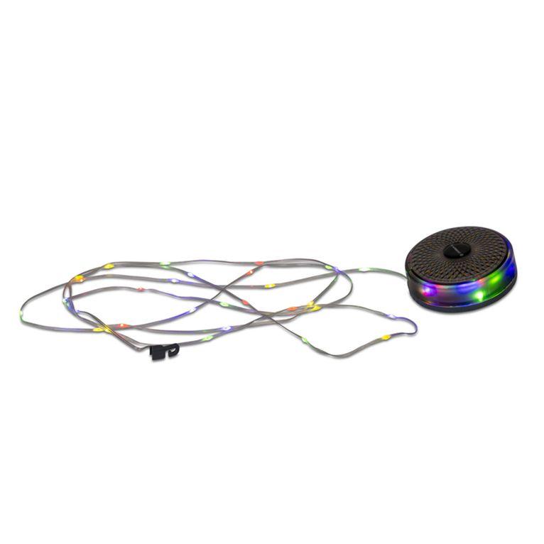 lampada a batteria con catena luminosa 8 m e magnete