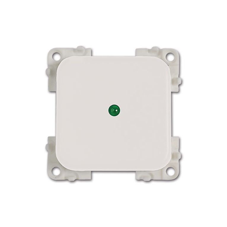 interruttore con led • 12 v • verde / bianco
