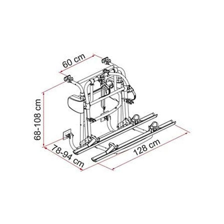 portabici carry-bike motor lift 77 - fiamma