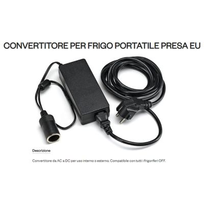 ADATTATORE AC/DC IN.110-240VAC 50/6