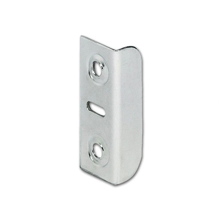 contropiastra in acciaio nichelato