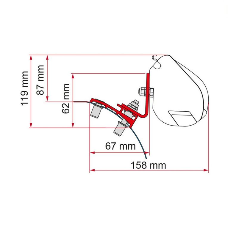 kit stellantis per f35-f35pro - h1 - fiamma