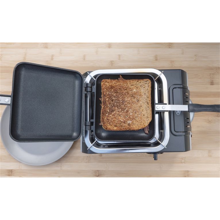 tostapane sandwich per fiamma gas con manico 13,5x15 cm