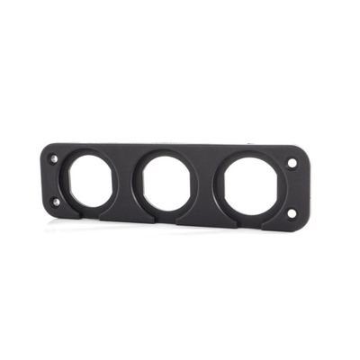 Placca frontale da incasso a 3 posti - Carbest