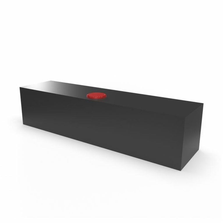 serbatoio 120x28x30 cm. lt.100* nero - lippert