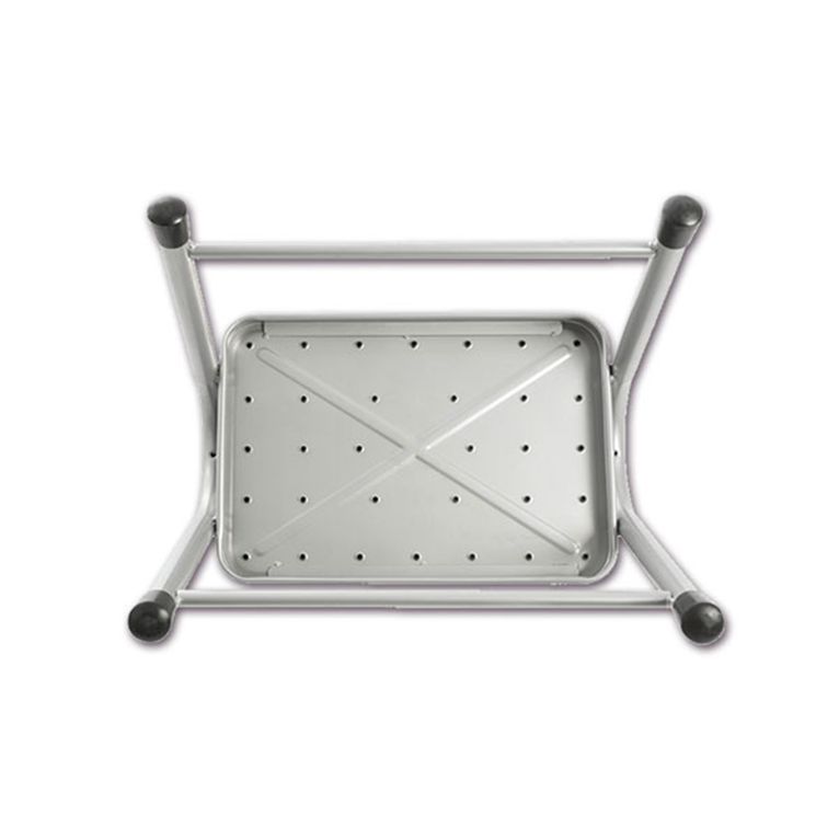 gradino singolo in acciaio • 43 x 35 x 25 cm - brunner