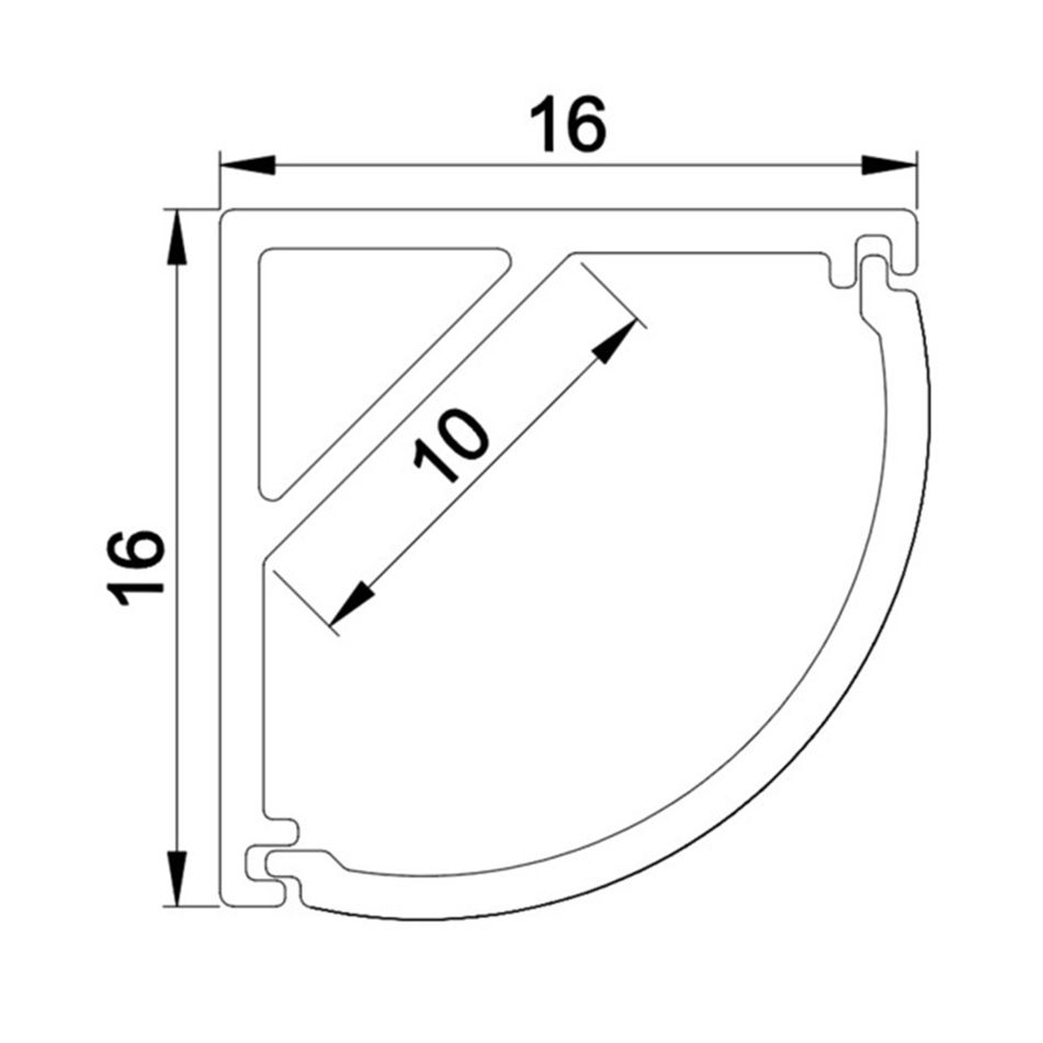 set-profilo-angolare-alluminio-per-led-15-m-carbest