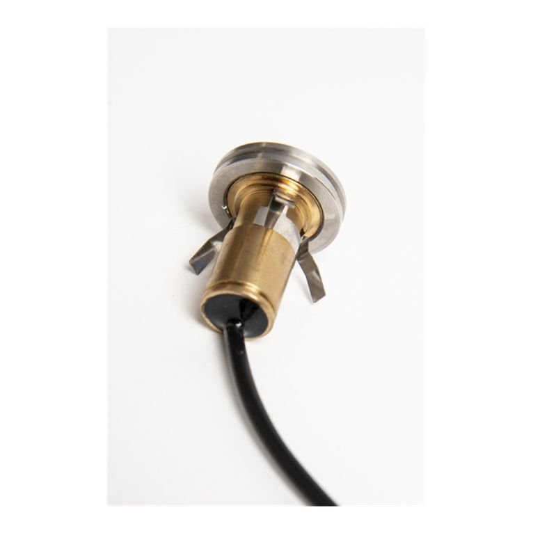 faretto led da incasso 12v acciaio inox ø28 mm 1w