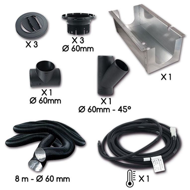 kit autoterm air 2d con pannello comfort