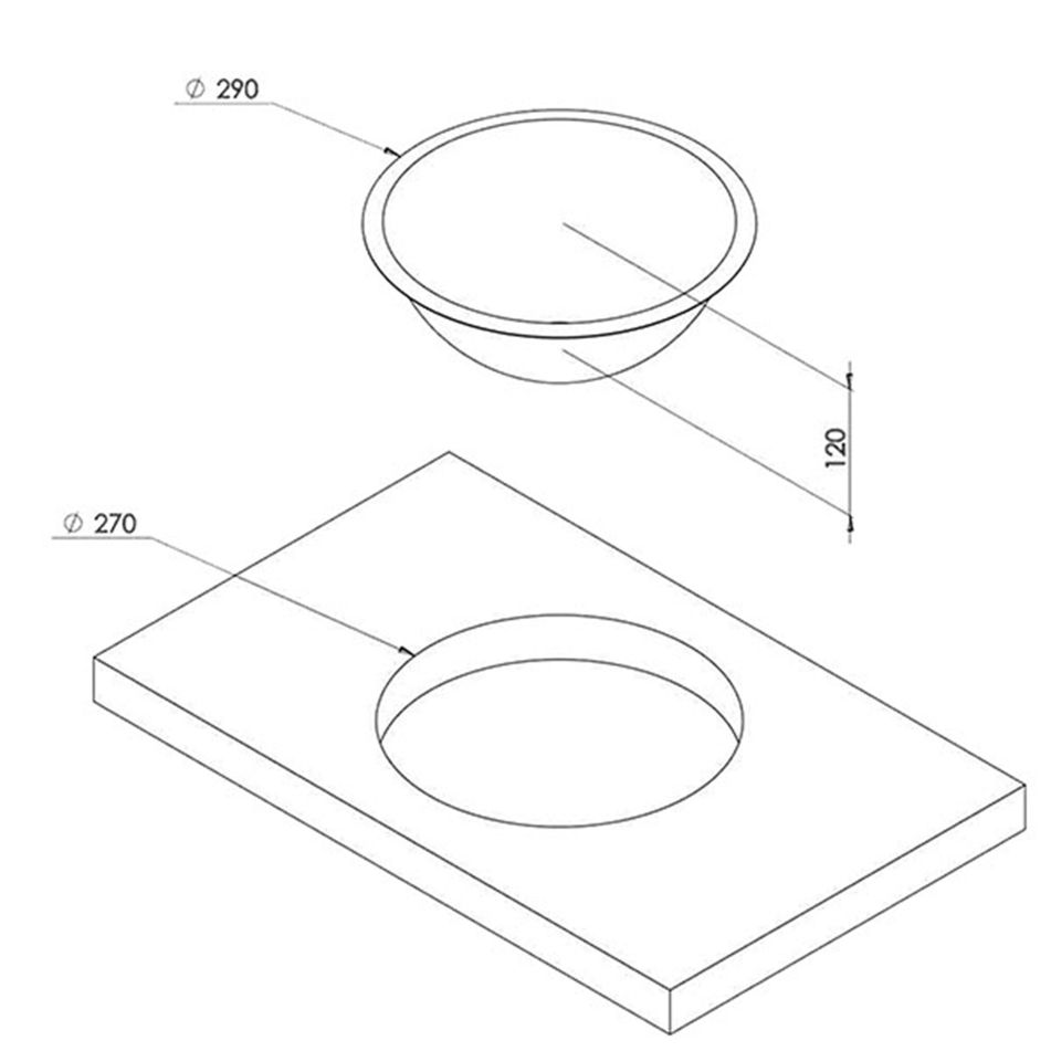 lavello-inox-tondo-o-300-mm-la1410