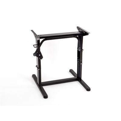 Gamba tavolo sollevabile 60 cm nero con base - Carbest