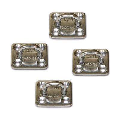 Kit Square Plates 4 pz