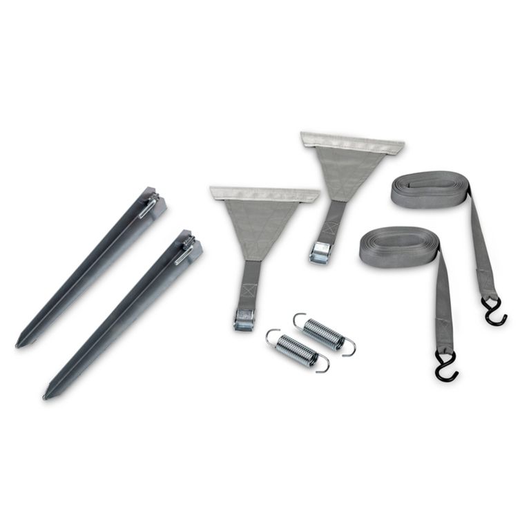 set cinghie antivento per tendalini fiamma e thule