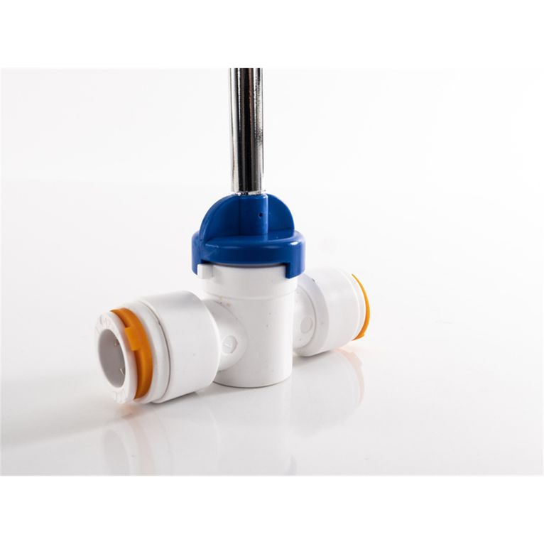 valvola di intercettazione dritta per tubo 12 mm