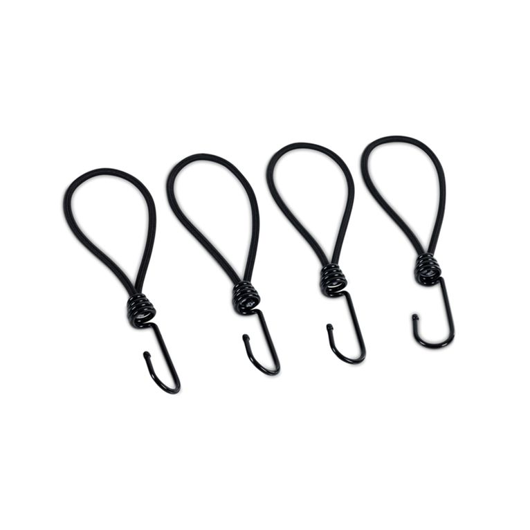 ganci tendicorda per tenda 12 cm, 4 pz nero - reimo tent