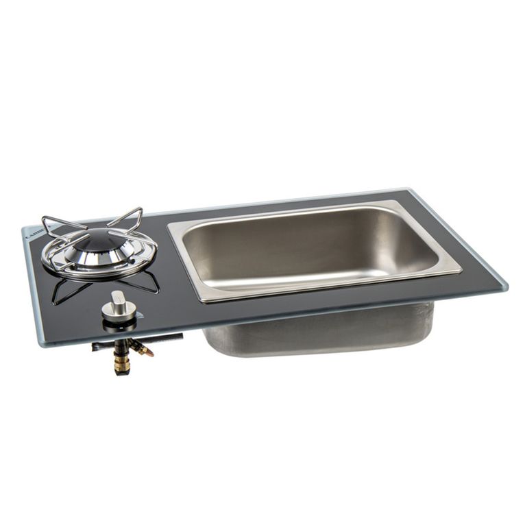 combinato fornello-lavello vanstream 550x334x150 mm