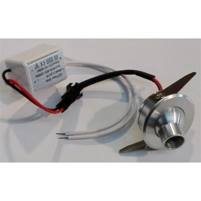 SPOT INCASSO 1.5W LED ALLUM.+DRIVER