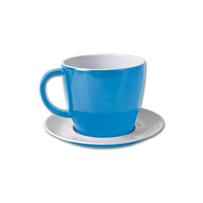 Tazza con piattino Colours Collection - Brunner