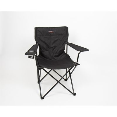 Sedia pieghevole Mahalo nera - MC Camping