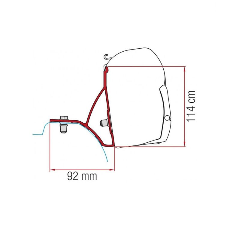 kit renault trafic f45 - fiamma