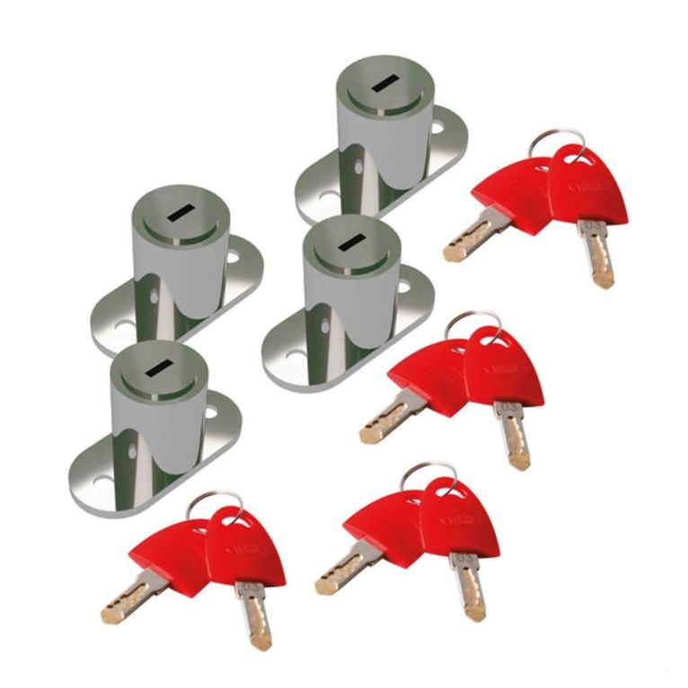 kit 4 locks std safe door - fiamma