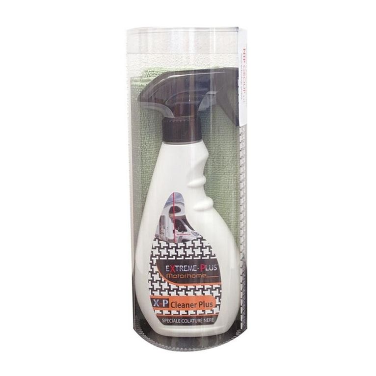 x-p cleaner plus 300 ml con panno microfibra