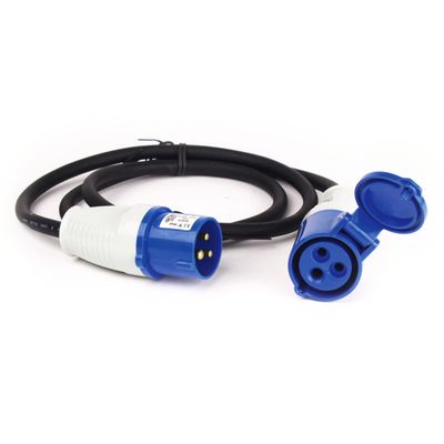 Cavo adattatore spina CEE/presa 3x2,5 mm, 1,5 m