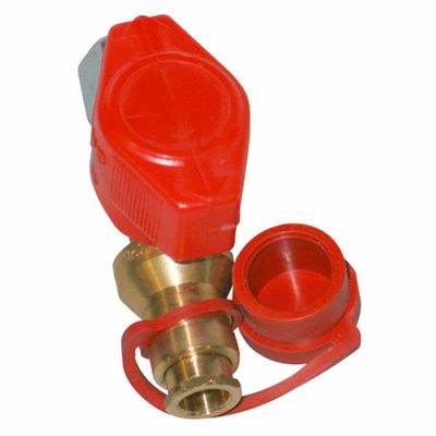 VALVOLA BICONO CON INNESTO RAPIDO E RACCORDI BICONO